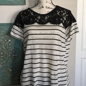 Cute Zara Top with Lace